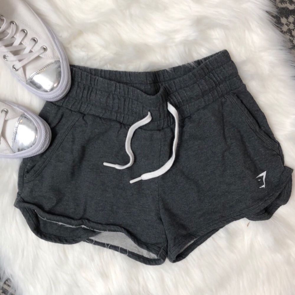 High-waisted Gymshark shorts
